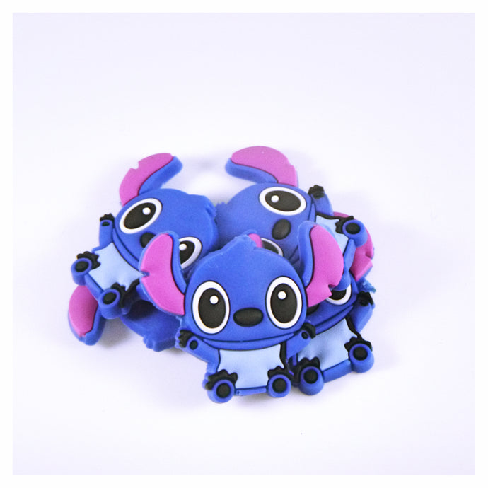 Set of 2 - PVC Resin -  Stitch Cute Full Body