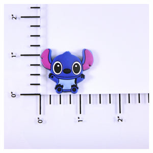 Set of 2 - PVC Resin -  Stitch Cute Full Body