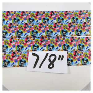 Ribbon by the Yard - Disney Character Bubbles