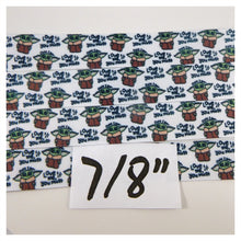 Load image into Gallery viewer, Ribbon by the yard - The Child, Baby Yoda Love Me You Must
