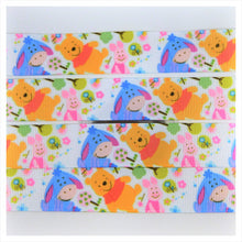 Load image into Gallery viewer, Ribbon by the Yard - 7/8&quot; - Winnie the Pooh, Piglet and Eeyore
