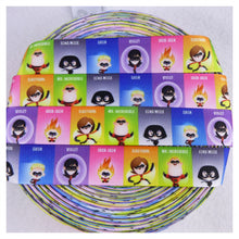 Load image into Gallery viewer, Ribbon by the Yard - Incredibles Blocks
