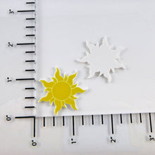 Load image into Gallery viewer, Set of 2 - Planar Resin - Rapunzel Flaming Yellow Sun
