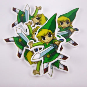 Set of 2 - Planar Resin - Link - Legend of Zelda