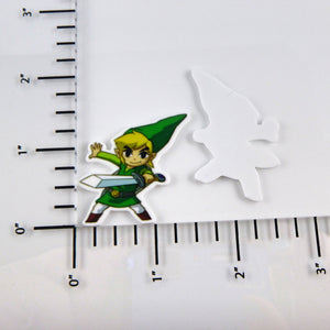 Set of 2 - Planar Resin - Link - Legend of Zelda