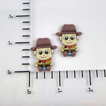 Load image into Gallery viewer, Set of 2 - PVC Resin -  Woody Full Body Cutie - Toy Story - Cowboy
