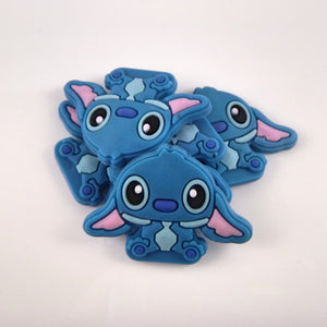 Set of 2 - PVC Resin -  Stitch - Full Body - Cutie