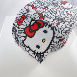 Ribbon by yard - 3" Hello Kitty on White