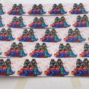 Ribbon by the yard - Chip & Dale with Berries