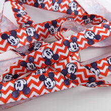 Load image into Gallery viewer, FOE by the Yard - 5/8&quot; - Mickey on Chevron
