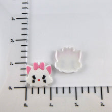 Load image into Gallery viewer, Set of 2 - PVC Resin -  Marie Tsum Tsum White Back
