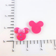 Load image into Gallery viewer, Set of 2 - PVC Resin -  Glossy Pink Minnie Mouse With Polka Dots
