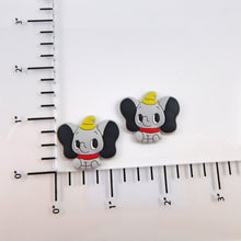 Load image into Gallery viewer, Set of 2 - PVC Resin -  Dumbo Grey
