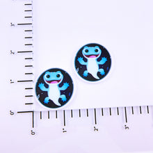 Load image into Gallery viewer, Set of 2 - Planar Resin - Frozen 2 - Bruni - Salamander - Lizard - Round
