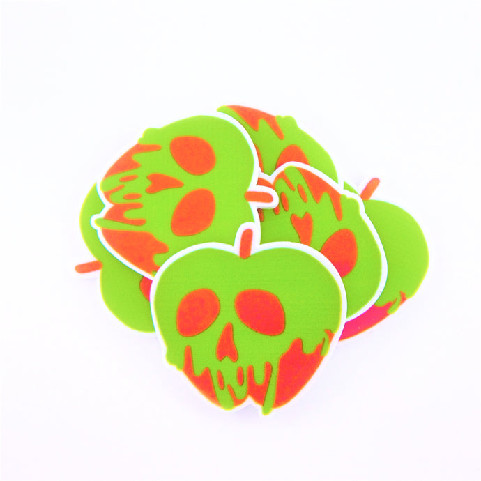 Set of 2 - Planar Resin - Poisoned Apple