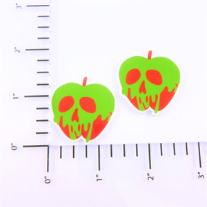 Set of 2 - Planar Resin - Poisoned Apple