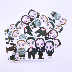 Set of 2 - Planar Resin - The Addams Family