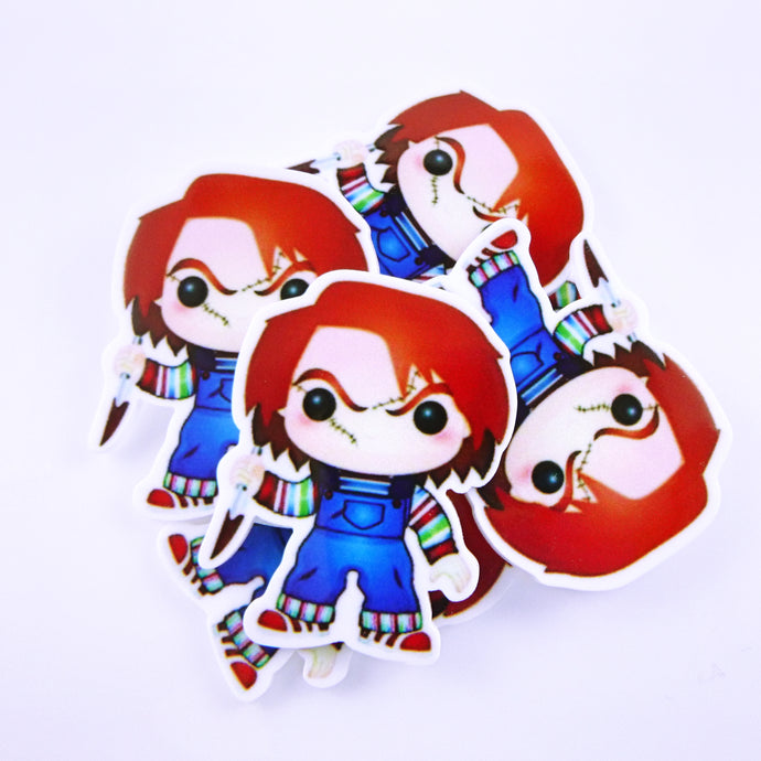Set of 2 - Planar Resin - Chucky - With Knife - Child's Play - Horror Character