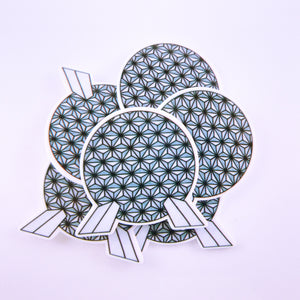 Set of 2 - Planar Resin - EPCOT Ball