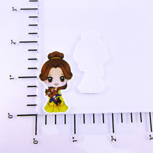 Load image into Gallery viewer, Set of 2 - Planar Resin - Belle With Stuffed Beast
