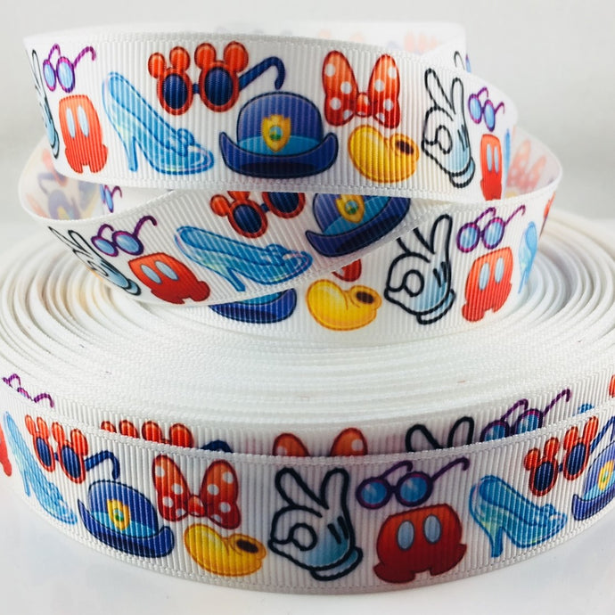 Ribbon by the Yard - Mickey Parts & Accessories