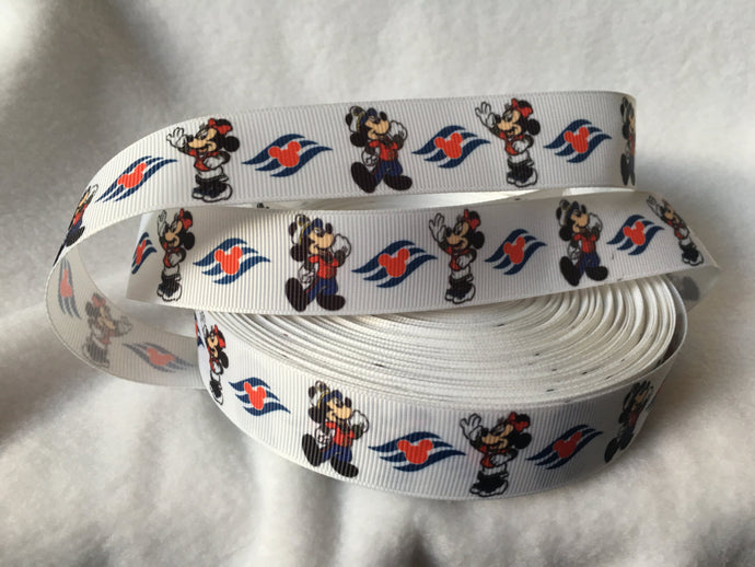 Ribbon by the Yard - Disney DCL - Cruise Ribbon