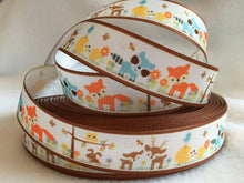 Load image into Gallery viewer, Ribbon by the Yard - Forest Animals - Woodland Creatures

