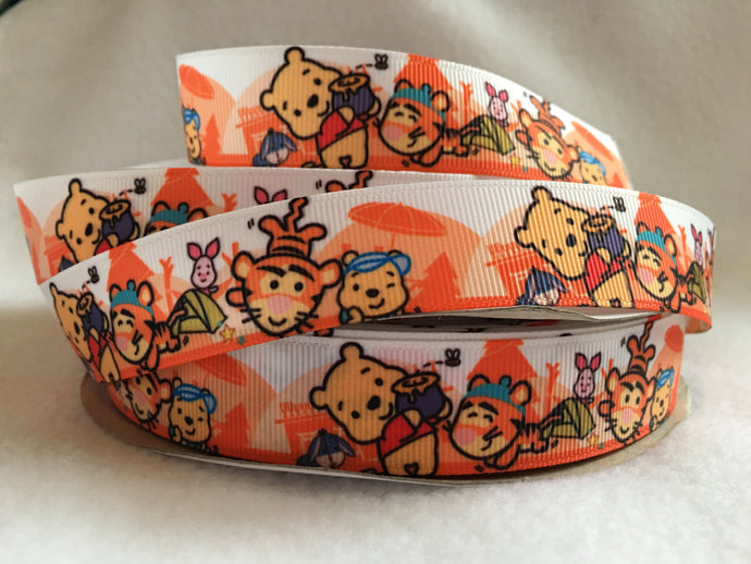 Ribbon by the Yard - Pooh and Friends Cuties