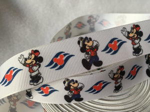 Ribbon by the Yard - Disney DCL - Cruise Ribbon
