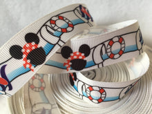 Load image into Gallery viewer, Ribbon by the Yard - Disney DCL - Cruise Ribbon
