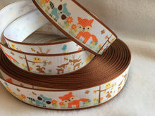 Load image into Gallery viewer, Ribbon by the Yard - Forest Animals - Woodland Creatures
