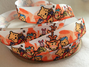 Ribbon by the Yard - Pooh and Friends Cuties
