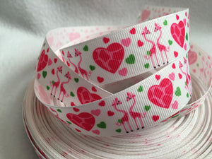 Ribbon by the Yard - Giraffe Ribbon