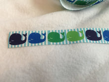 Load image into Gallery viewer, Ribbon by the Yard - Whale Ribbon

