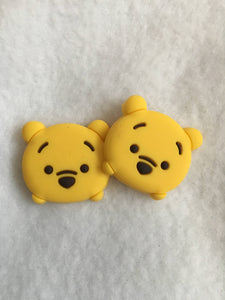 Set of 2 - PVC Resin - Winnie the Pooh