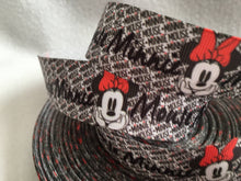 Load image into Gallery viewer, Ribbon by the Yard - Minnie Mouse Ribbon
