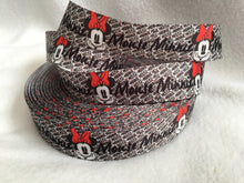 Load image into Gallery viewer, Ribbon by the Yard - Minnie Mouse Ribbon
