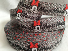 Load image into Gallery viewer, Ribbon by the Yard - Minnie Mouse Ribbon
