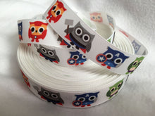 Load image into Gallery viewer, Ribbon by the Yard - Owls Avengers Ribbon
