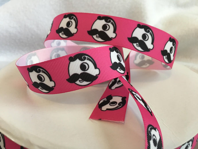 Ribbon by the Yard - Natty Boh - Pink - Baltimore