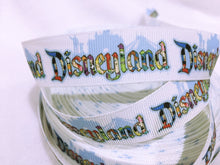 Load image into Gallery viewer, Ribbon by the Yard - Disneyland Logo Ribbon
