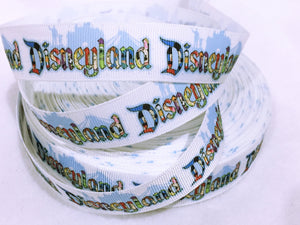 Ribbon by the Yard - Disneyland Logo Ribbon
