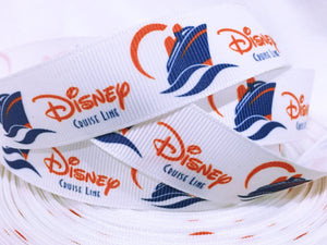 Ribbon by the Yard - Disney DCL - Cruise Ribbon