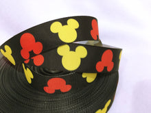 Load image into Gallery viewer, Ribbon by the Yard - Mickey Head Ribbon
