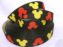 Load image into Gallery viewer, Ribbon by the Yard - Mickey Head Ribbon
