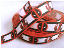 Load image into Gallery viewer, Ribbon by the Yard - Deadpool - Merc with the Mouth

