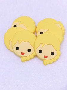 Set of 2 - PVC Resin - Rapunzel - Long Haired Princess