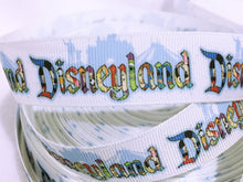 Load image into Gallery viewer, Ribbon by the Yard - Disneyland Logo Ribbon
