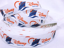 Load image into Gallery viewer, Ribbon by the Yard - Disney DCL - Cruise Ribbon
