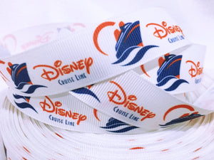Ribbon by the Yard - Disney DCL - Cruise Ribbon
